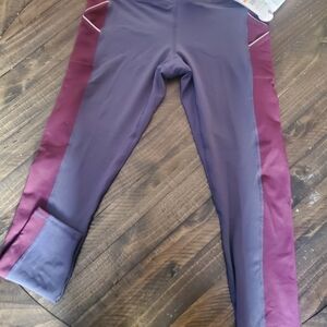 GAIAM Purple and Burgundy Leggings